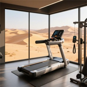 treadmill in modern gym